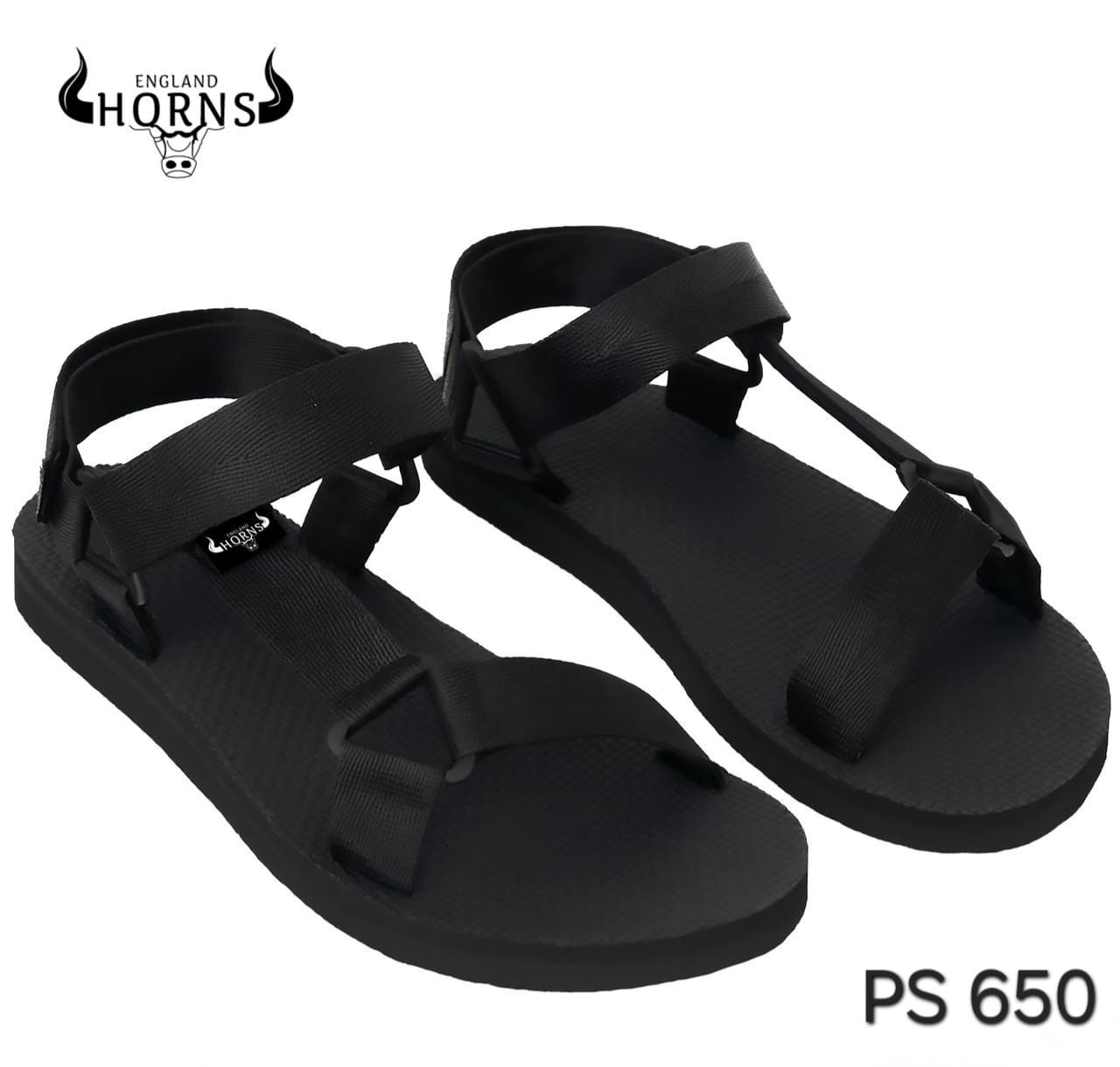 Horns Black Sandals